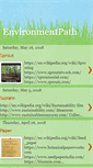 Mobile Screenshot of environmentpath.blogspot.com