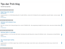 Tablet Screenshot of dokterblogtips.blogspot.com