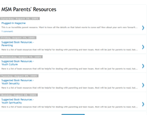 Tablet Screenshot of msmparents.blogspot.com