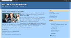 Desktop Screenshot of bigimportantgamer.blogspot.com