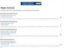 Tablet Screenshot of magicarticles.blogspot.com