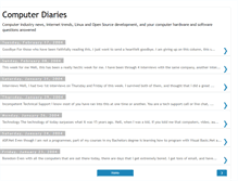 Tablet Screenshot of computerdiaries.blogspot.com