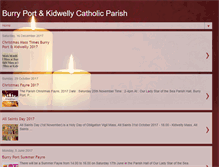 Tablet Screenshot of burryportkidwellycatholic.blogspot.com