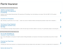 Tablet Screenshot of florrieinsurance.blogspot.com