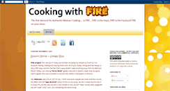 Desktop Screenshot of cooking-w-fire.blogspot.com