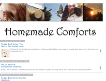 Tablet Screenshot of homemadecomforts.blogspot.com