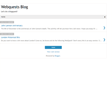 Tablet Screenshot of doablogquest.blogspot.com