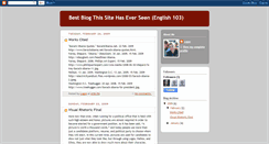 Desktop Screenshot of lschlosblog.blogspot.com