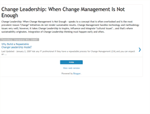 Tablet Screenshot of changeleadership.blogspot.com