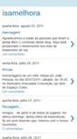 Mobile Screenshot of isamelhora.blogspot.com