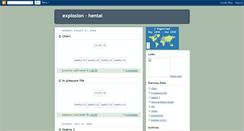 Desktop Screenshot of explosion-extremehentai.blogspot.com