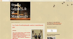 Desktop Screenshot of legalimandunzio.blogspot.com