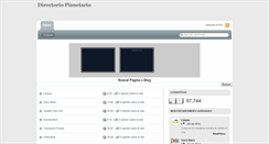 Desktop Screenshot of directorioplanetario.blogspot.com