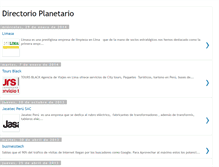Tablet Screenshot of directorioplanetario.blogspot.com