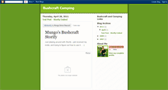 Desktop Screenshot of bushcraftcamping.blogspot.com