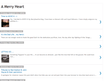 Tablet Screenshot of amerryheart4u.blogspot.com