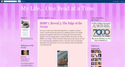 Desktop Screenshot of mylifeonebeadatatime.blogspot.com