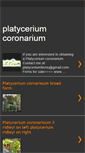 Mobile Screenshot of platyceriumcoronarium.blogspot.com
