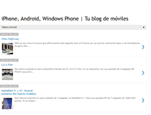 Tablet Screenshot of blogdemoviles.blogspot.com