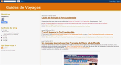 Desktop Screenshot of guides-de-voyages.blogspot.com