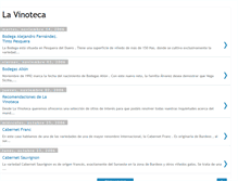 Tablet Screenshot of lavinoteca.blogspot.com