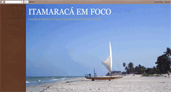 Desktop Screenshot of itamaracaemfoco.blogspot.com