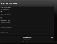 Tablet Screenshot of abitmore4us.blogspot.com