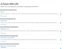 Tablet Screenshot of foresthillslife.blogspot.com