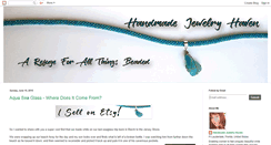 Desktop Screenshot of handmade-jewelry-haven.blogspot.com