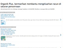 Tablet Screenshot of organik-plus.blogspot.com