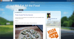 Desktop Screenshot of iwilleatallthefood.blogspot.com