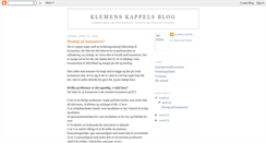 Desktop Screenshot of klemenskappelsblog.blogspot.com
