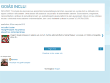 Tablet Screenshot of goiasinclui.blogspot.com