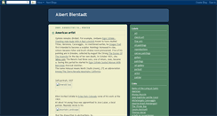 Desktop Screenshot of albertbierstadt001.blogspot.com
