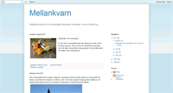 Desktop Screenshot of mellankvarn.blogspot.com