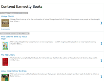 Tablet Screenshot of contendearnestlybooks.blogspot.com