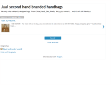 Tablet Screenshot of forsalebrandedhandbagssecond.blogspot.com