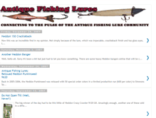 Tablet Screenshot of antiquefishinglures.blogspot.com