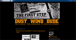 Desktop Screenshot of dust-wind-dude.blogspot.com