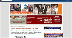 Desktop Screenshot of ajedrezydemocracia.blogspot.com