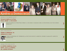 Tablet Screenshot of ajedrezydemocracia.blogspot.com