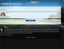 Tablet Screenshot of casosescola-educacao.blogspot.com