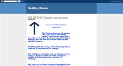 Desktop Screenshot of healingrunes.blogspot.com