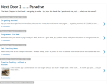 Tablet Screenshot of nextdoor2myex.blogspot.com