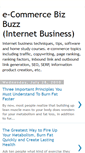 Mobile Screenshot of e-commerce-biz.blogspot.com