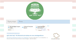 Desktop Screenshot of cocinaparajovenes.blogspot.com