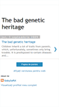 Mobile Screenshot of disease-genetic-heritage.blogspot.com