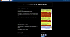 Desktop Screenshot of fiestaswingermanizales.blogspot.com