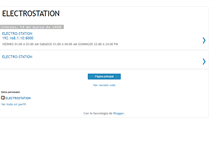 Tablet Screenshot of electro-station.blogspot.com