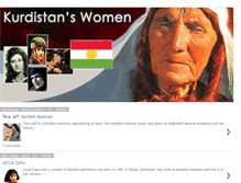 Tablet Screenshot of kurdistanwomen.blogspot.com